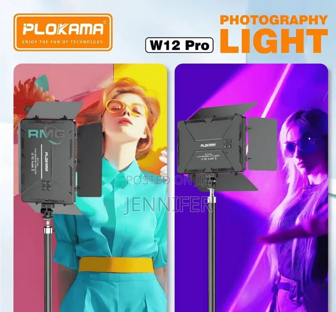 Plokama W12 Pro 30W RGB Photography Light