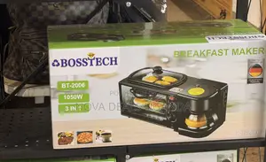 Bosstech BT-2006 3-in-1 Breakfast Maker-1050w