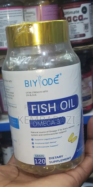 BIYODE Brand Fish Oil Omega 3 Dietary Supplement