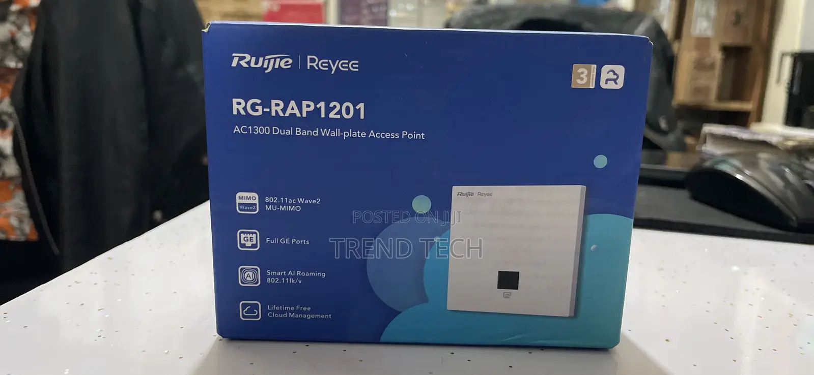 Ruijie Ac1300 Dual Band Wall Plate Access Point