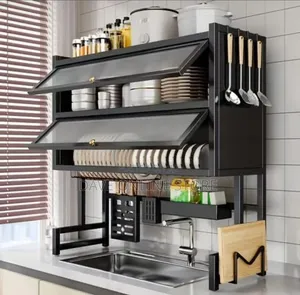 Double Layer Over the Sink Dish Rack (95cm)