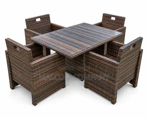 Garden and Balcony Chairs(4) With a Table