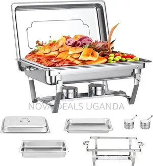 Silvercrest 11L Chafing Dish Single Compartment Buffet Warmer Tray