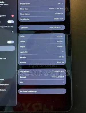 Apple iPad Pro 13 (2024) 256 GB Black