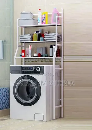 3-Layer Washing Machine Storage Rack