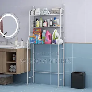 3-Layer Washing Machine Storage Rack