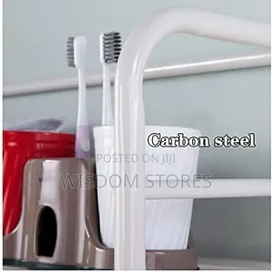 3-Layer Washing Machine Storage Rack