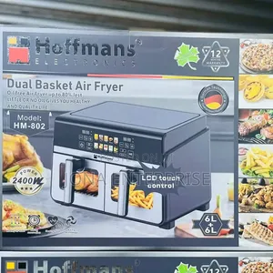 Hoffman Double Airfryer 12ltrs