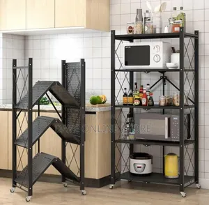 5 Layer Foldable Kitchen Rack