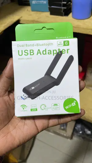 Dual Band + Bluetooth USB WiFi 6 Adapter