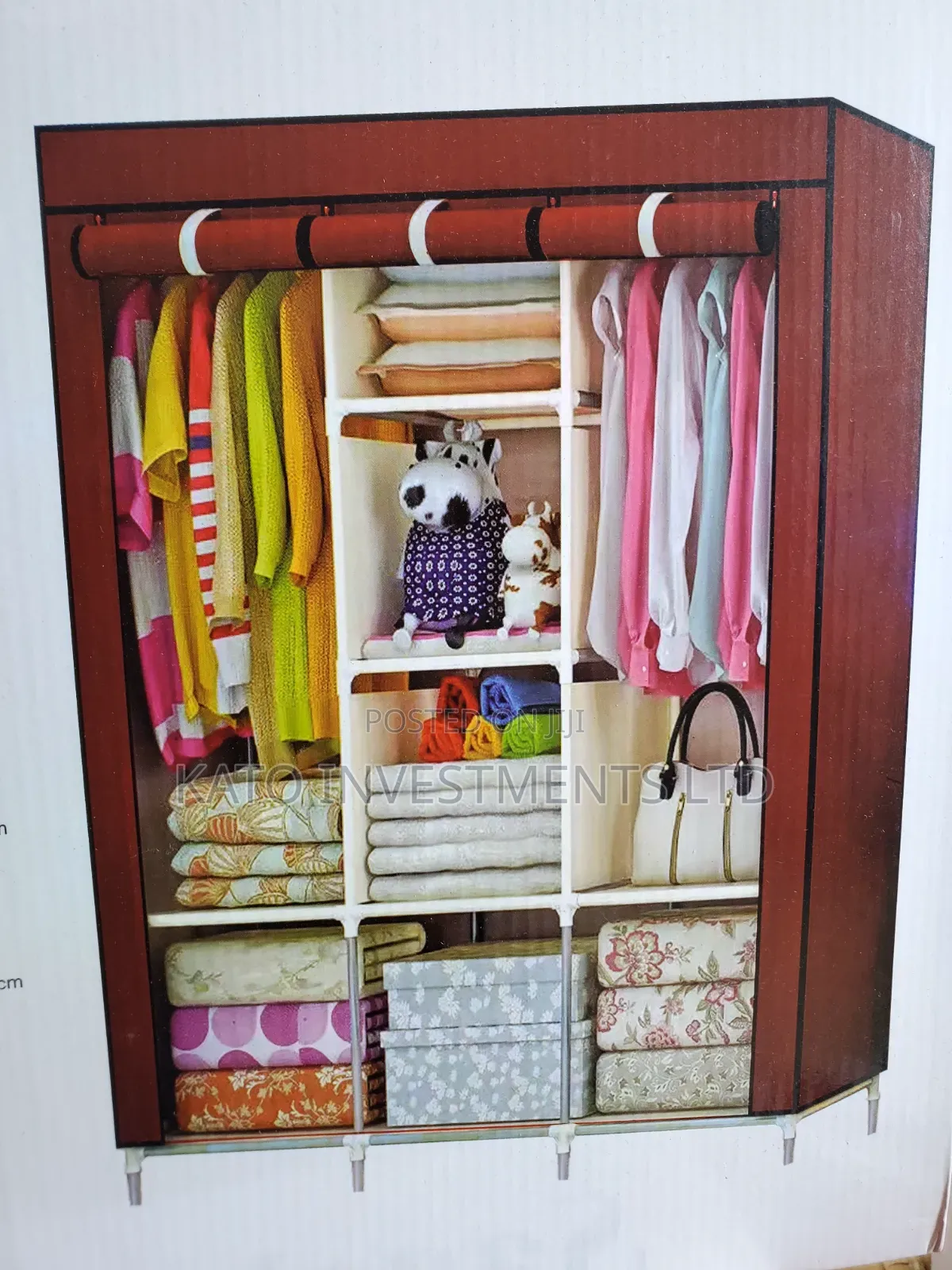 3 Tier Storage Wardrobe