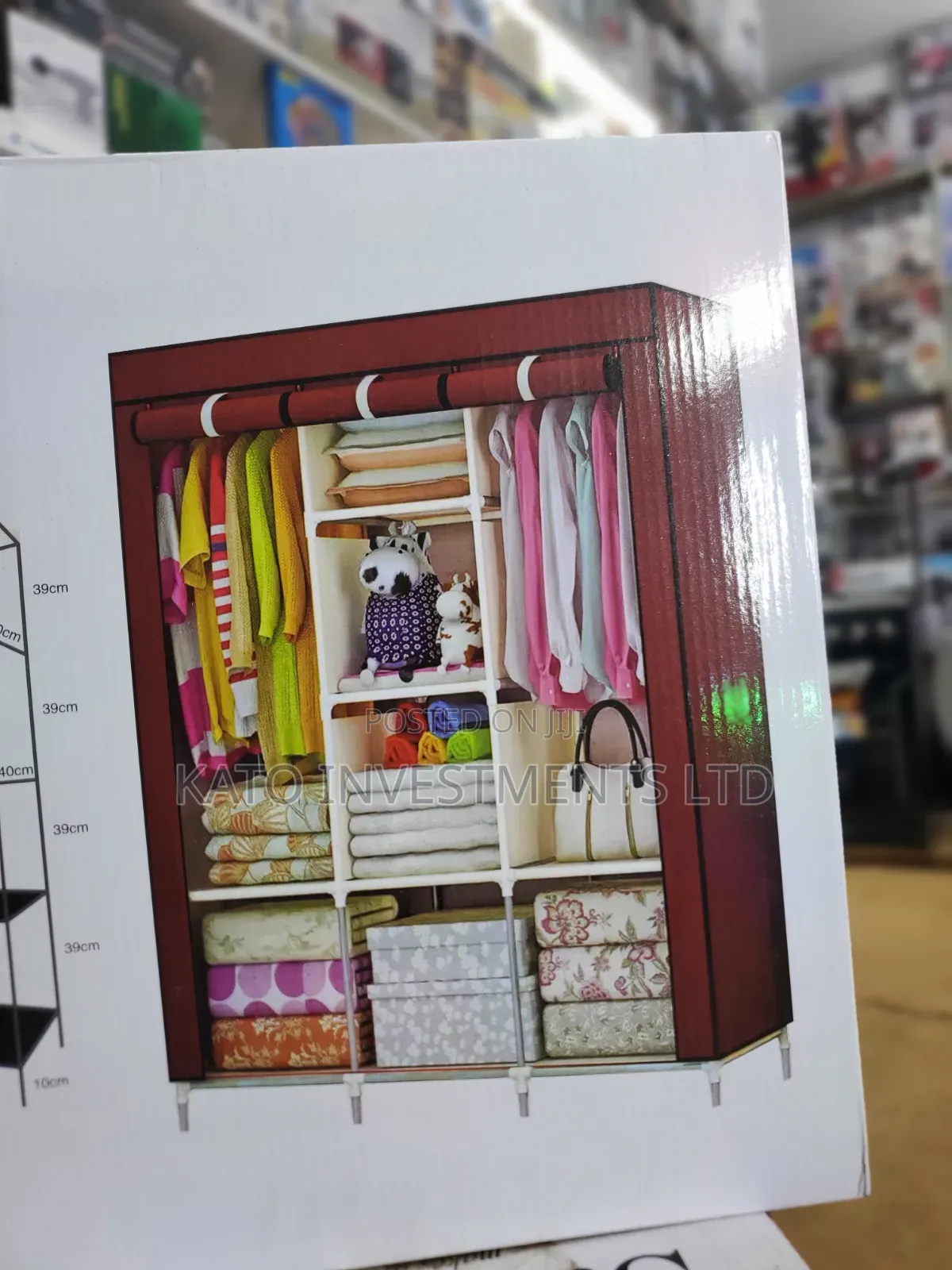 3 Tier Storage Wardrobe