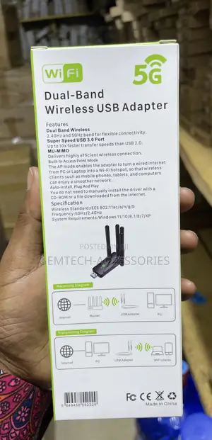 Dual Band Wireless USB Adapter