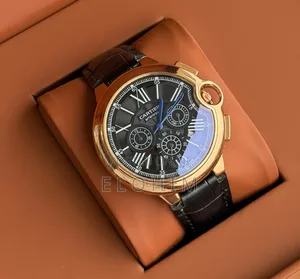 Catier Classy Analog Watch With Genuine Leather