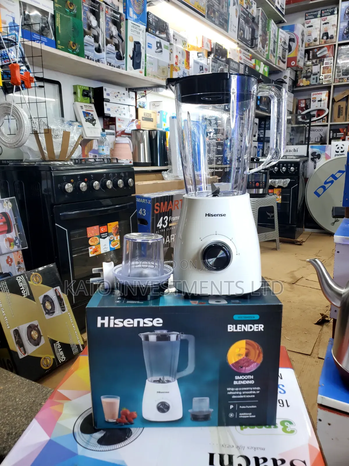 Hisense 1.5l Electric Blender 2 in 1