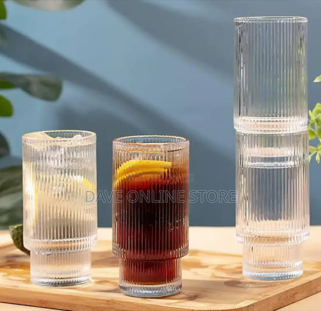 Ribbed Glass
