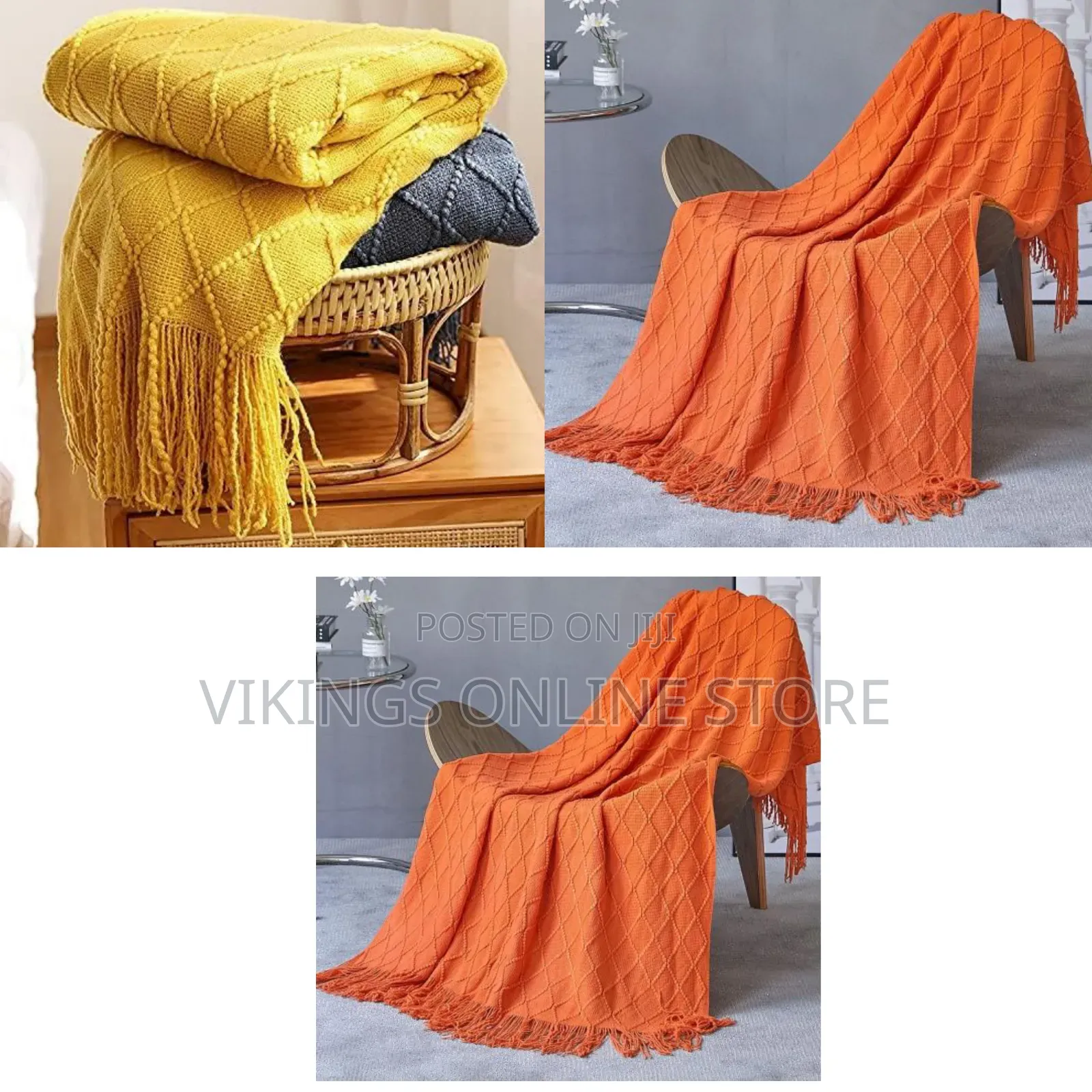 130x230cm Cozy Knitted Blanket Solid Color Embossed Blanket Nordic