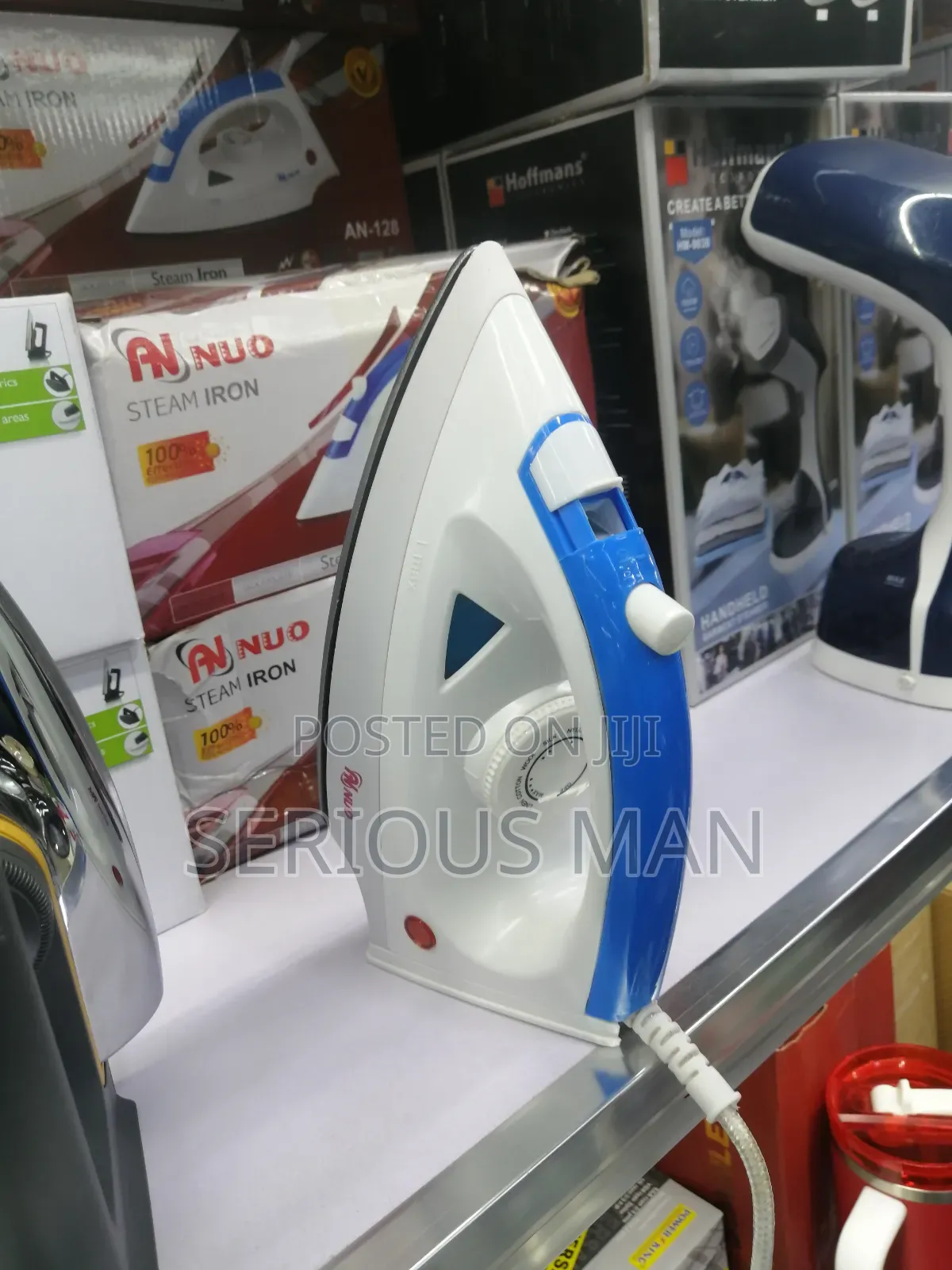Generic Dual-Purpose Steam and Dry Flat Iron