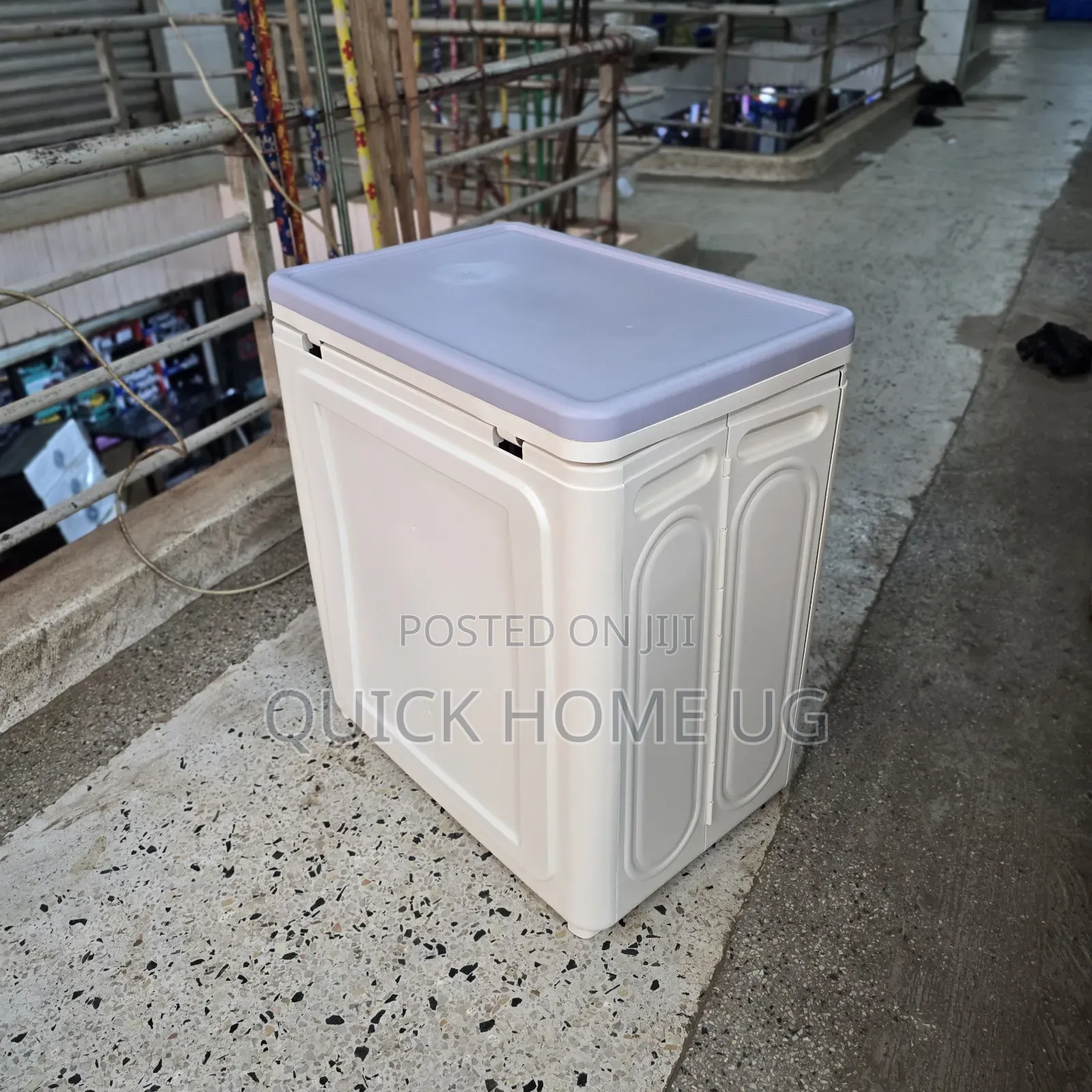 120L Foldable Storage Box Organizer With Wheels