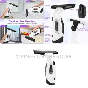 Electric Window Cleaner Window Vacuum Squeegee Cordless