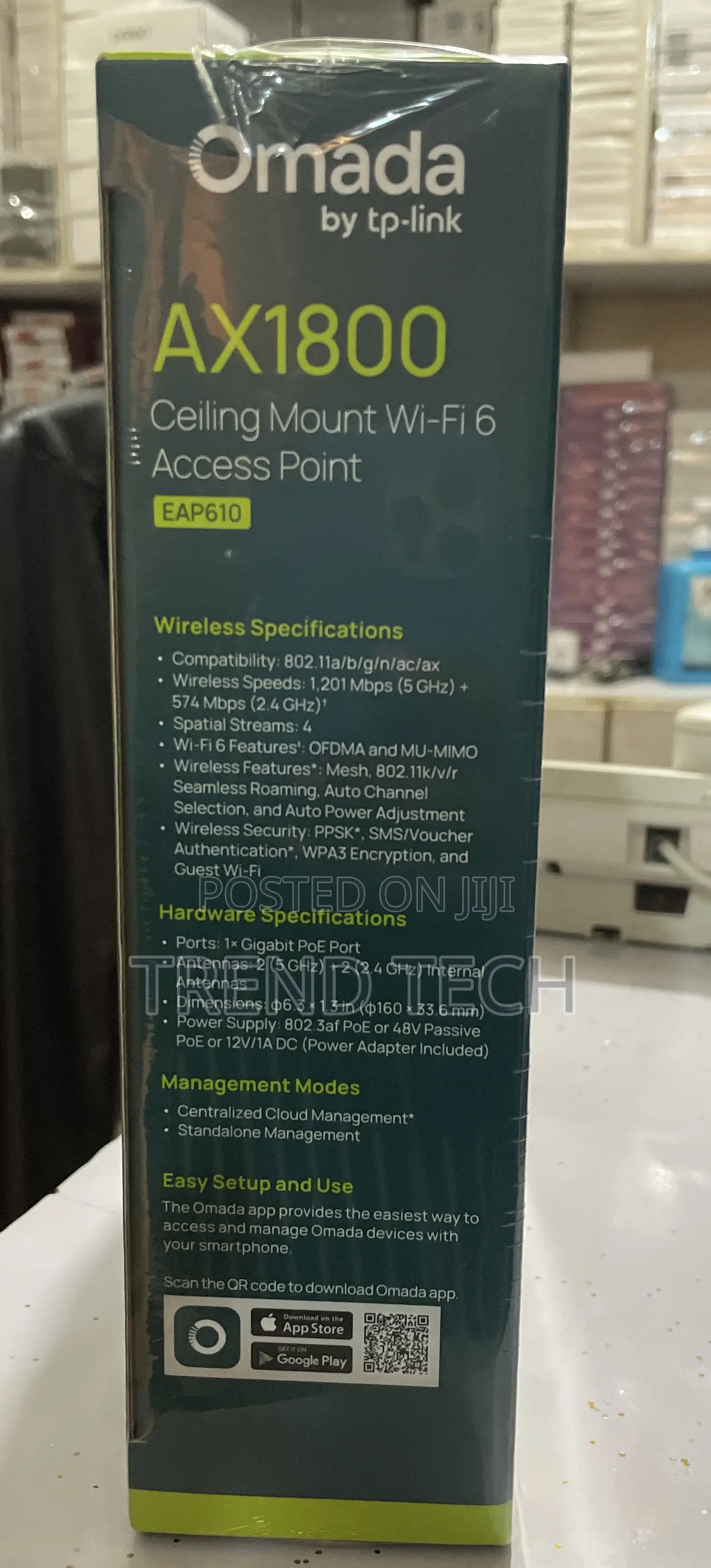 TP-Link Omada Wifi 6 Ax1800
