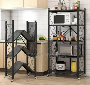 5 Layer Foldable Kitchen Rack