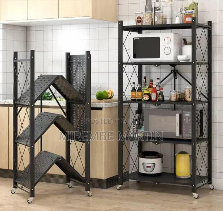 5 Layer Foldable Kitchen Rack