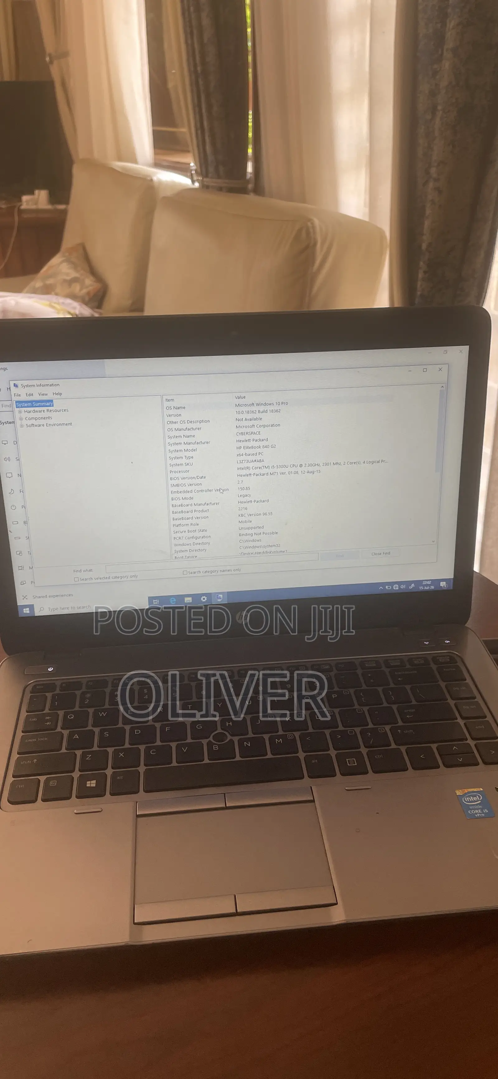 Laptop HP EliteBook 840 G2 8GB Intel Core i5 HDD 500GB