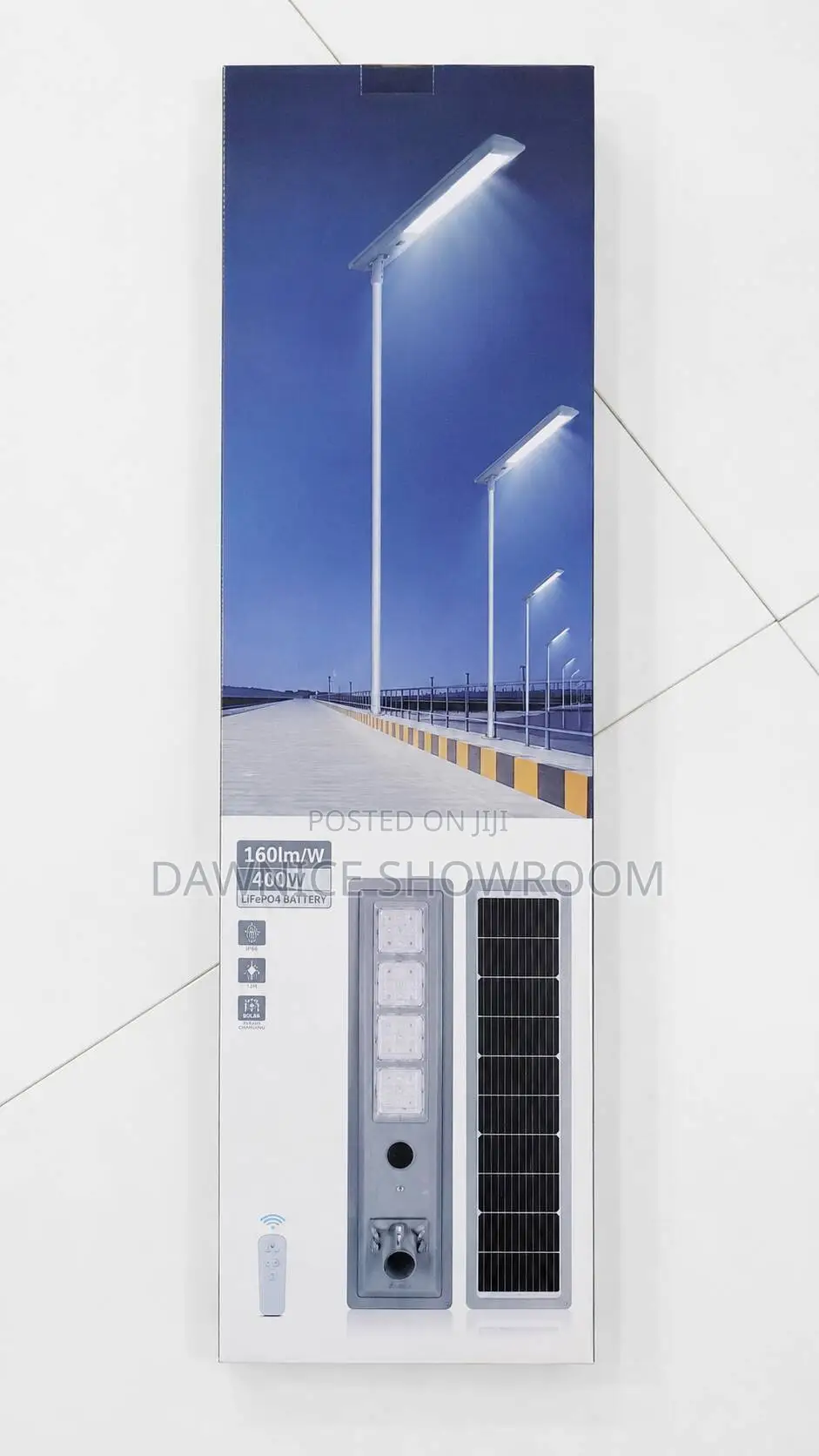 400W Solar LED Street Light - Full Kit