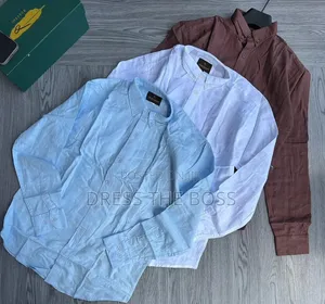 Premium Linen Shirts in Long Sleeves, Available in All Sizes and Color