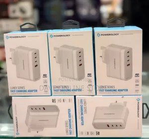 Powerology Lunex Series Fast Charging Adapter