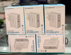 Powerology Lunex Series Fast Charging Adapter