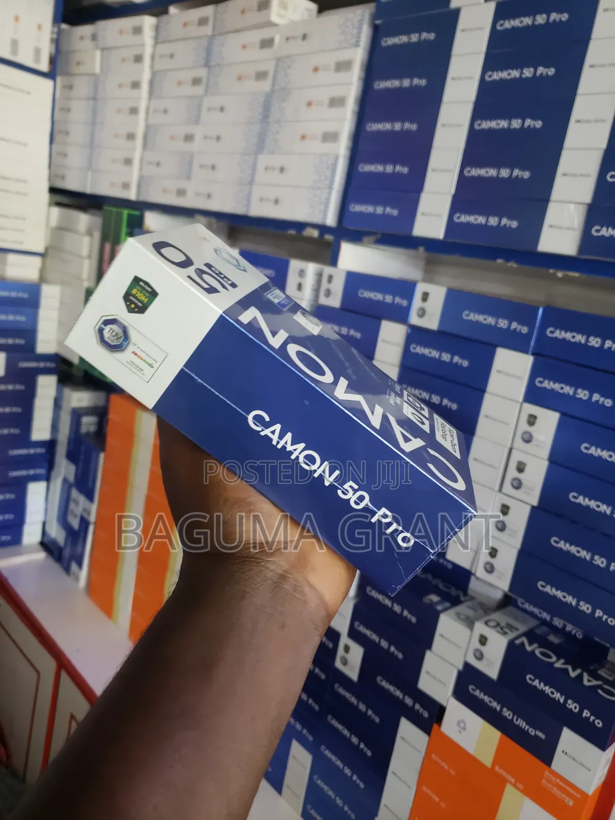 New Tecno Camon 50 Pro 256 GB Black