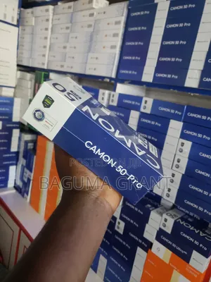 New Tecno Camon 50 Pro 256 GB Black