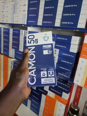 New Tecno Camon 50 Pro 256 GB Black