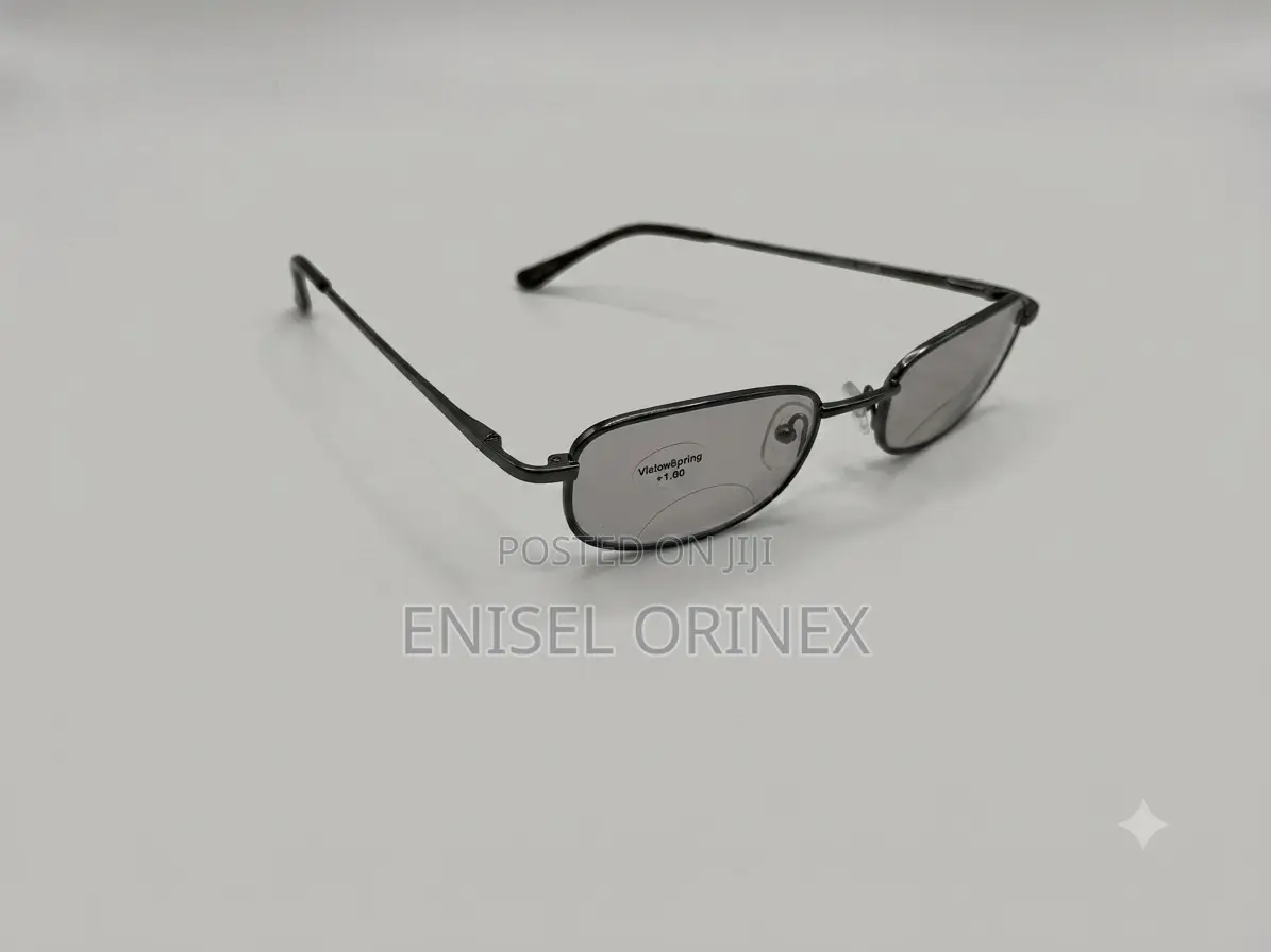 Black Metal Readers ( Reading Glasses) +2.00, +2.50 Magnification