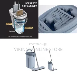 Mop Scratch Dry Hand Free Floor Cleaner Self Wash -Squeeze Floor