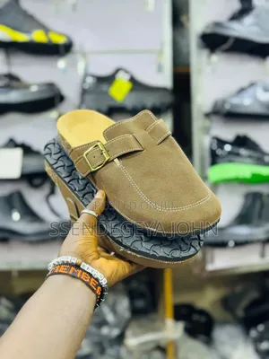 Suede Clogs Sandals