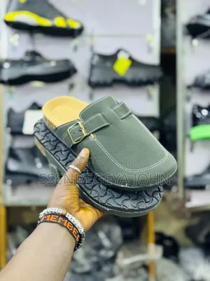 Suede Clogs Sandals