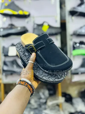 Suede Clogs Sandals