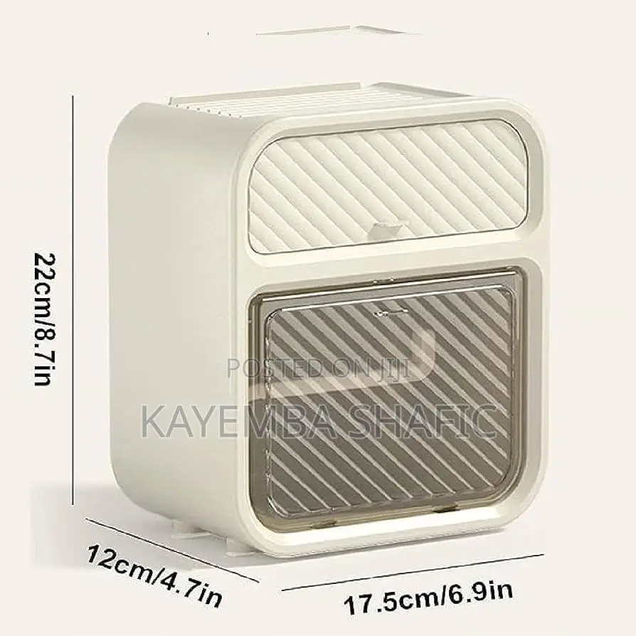 Waterproof Wall Mounted Toilet Paper Holder Bathroom Organizer