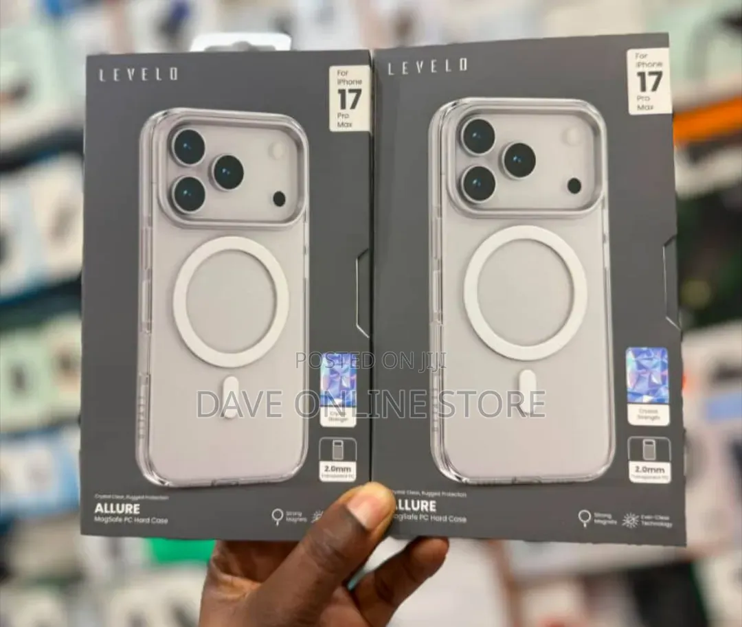 Levelo Allure MagSafe Hard Case for iPhone 17 Pro Max