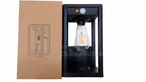 Dawnice Solar Motion Sensor Square Lamp - Post Light