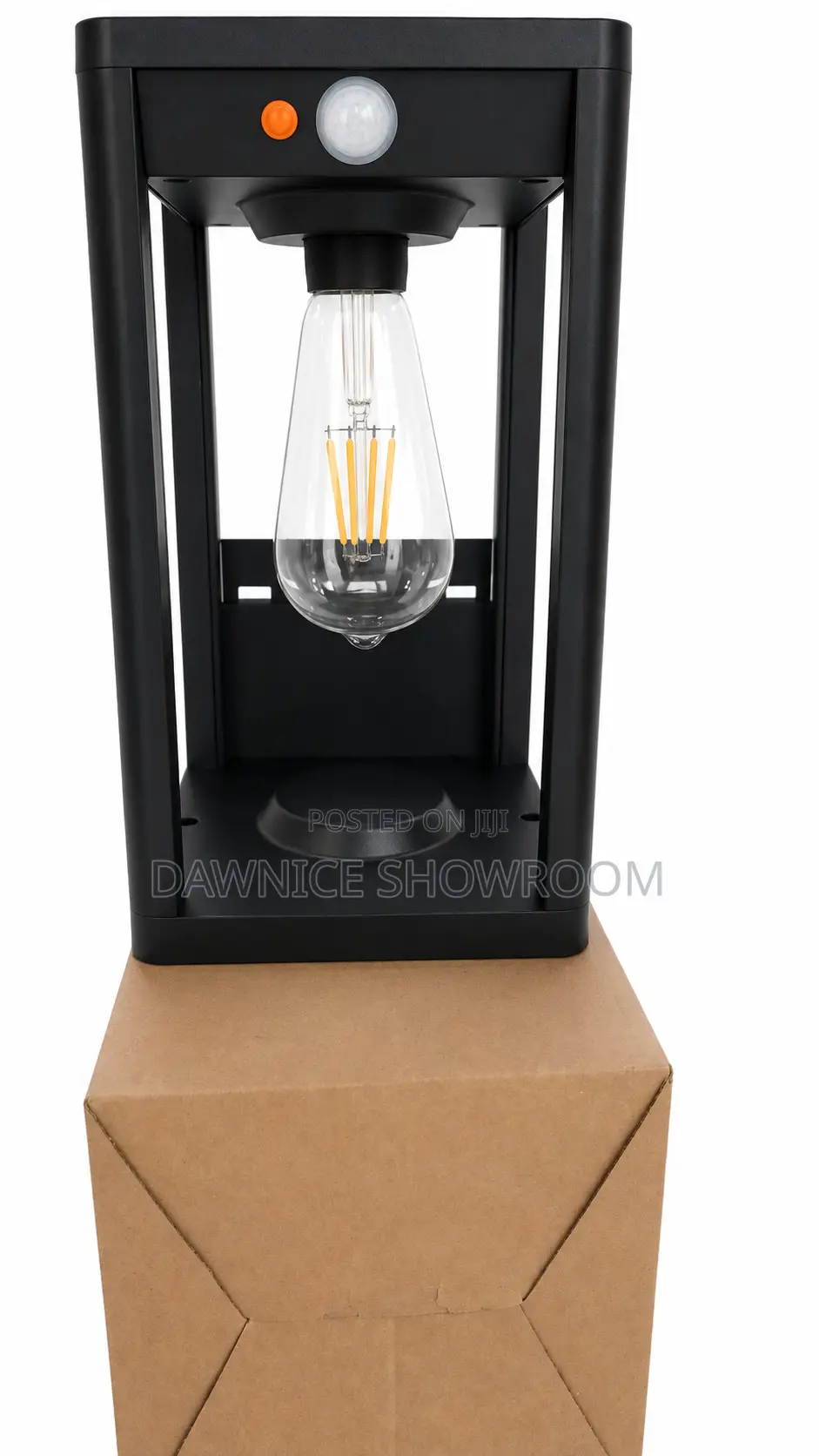Dawnice Solar Motion Sensor Square Lamp - Post Light