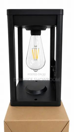 Dawnice Solar Motion Sensor Square Lamp - Post Light