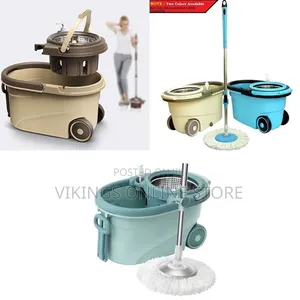 Other 360 Detachable Stainless Steel Wringer Microfiber Spin Mop