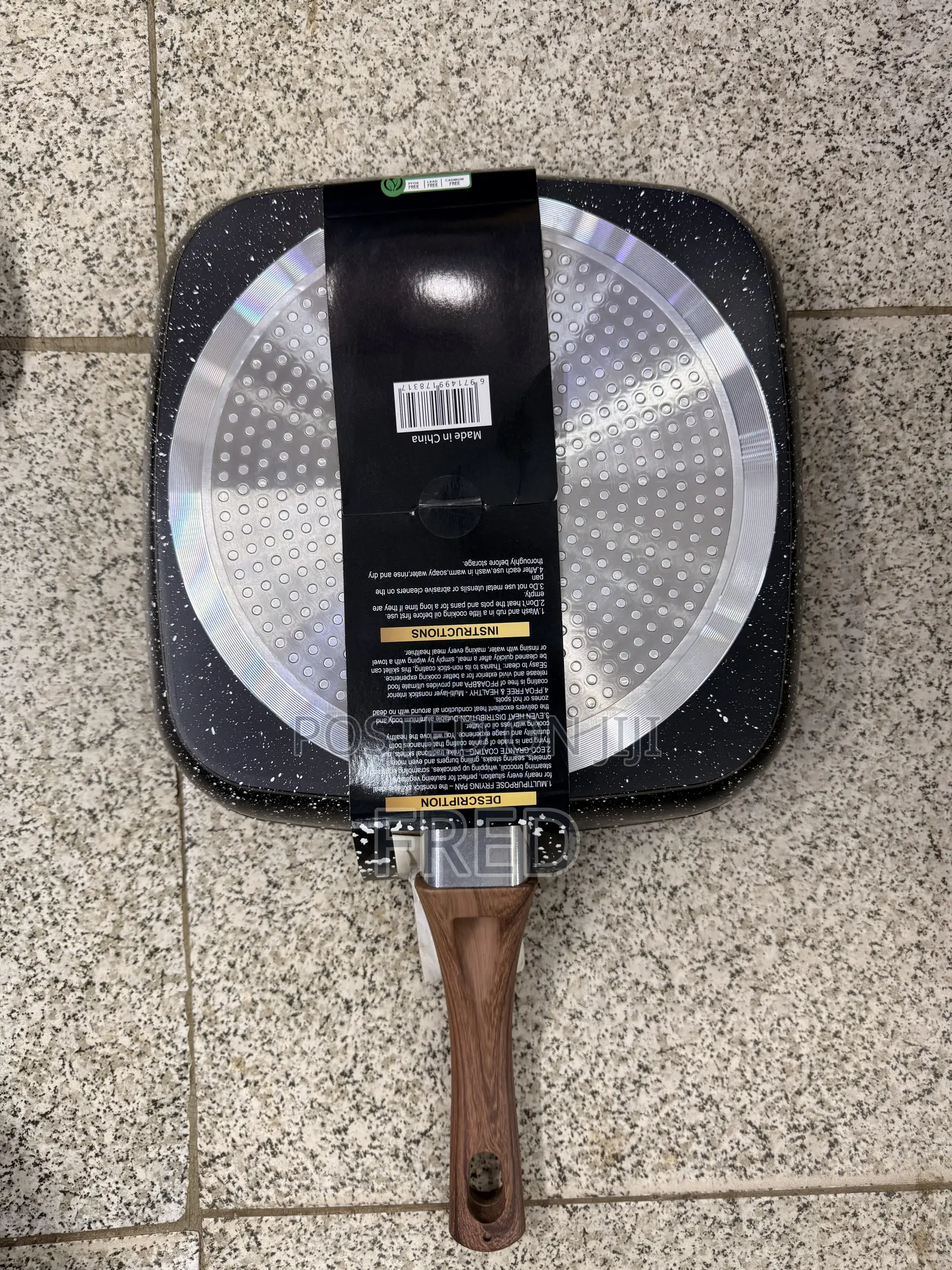 Granite Stone Non-Stick Grill Frying Pan