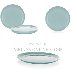 Luminarc 6 Pieces of Luminarc Round Plain Design Dinner Plates - Green