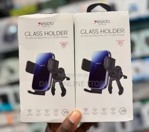 Yesido C256 Premium Tempered-Glass Gravity Car Phone Holder