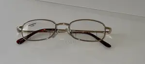 Gold Metal Readers (Reading Glasses) +1.00, +1.50 Magnification